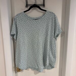 Old Navy Polka dot cotton T-shirt XXL